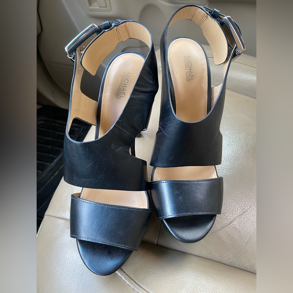 Michael Michael Kors black heeled sandal